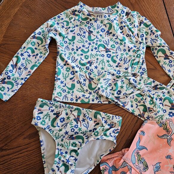 Lot of 2 Toddler Girls Swim Size 3T Swimsuit - Picture 3 of 3